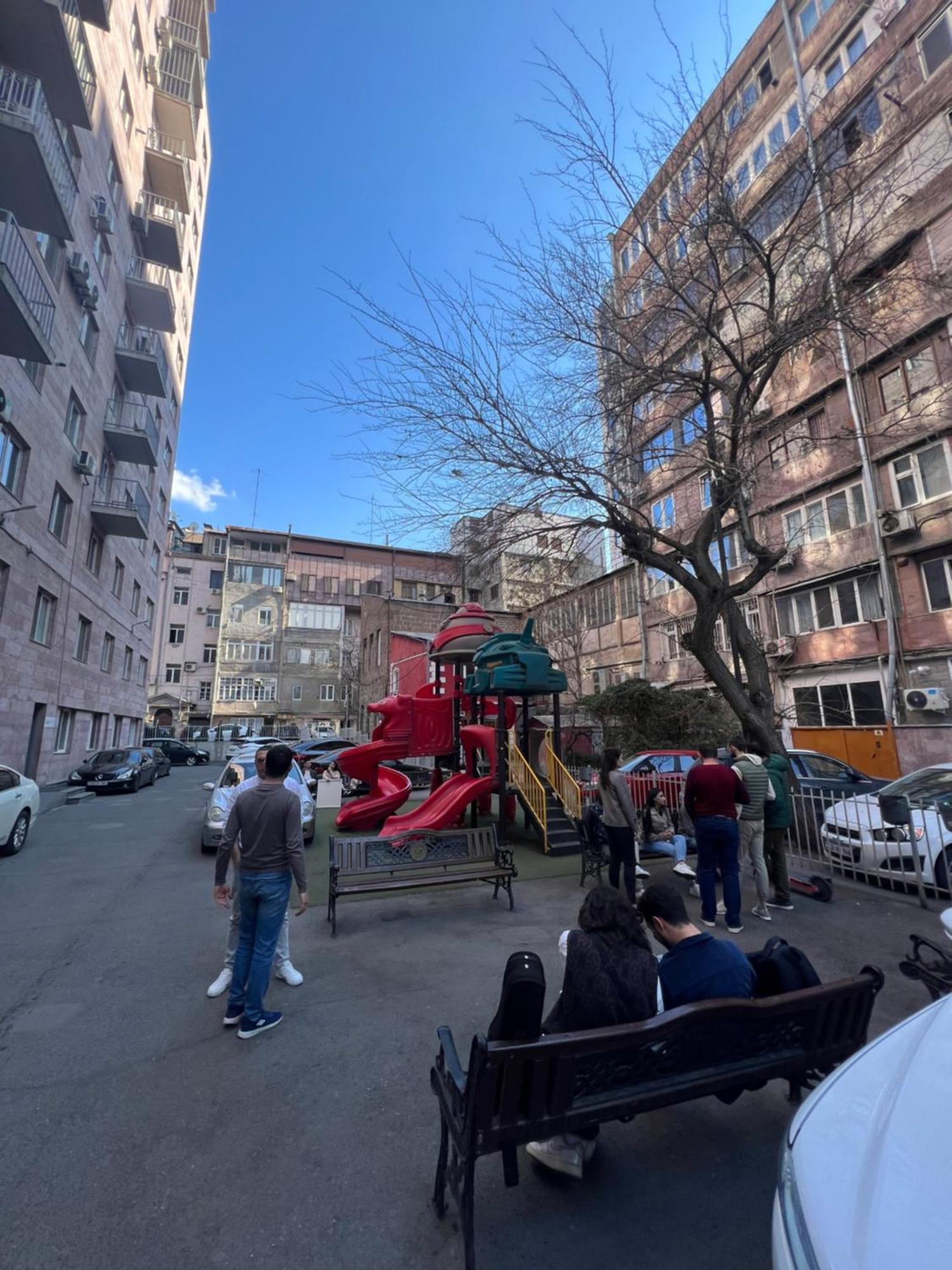 Pushkiin Otel Erivan Dış mekan fotoğraf